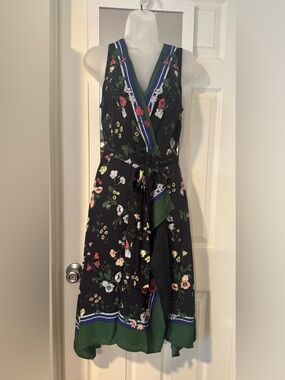 Ann Taylor Sleeveless Midi Floral Dress NWT 6P